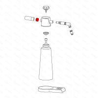 Uzáver plniaceho ventilu iSi, chrómový - ilustrácia 2