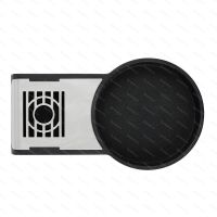 Podstavec s odkapávačem pro šlehače iSi THERMO XPRESS WHIP - horný pohľad