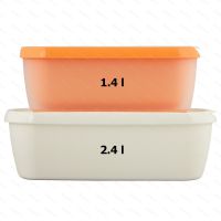 Ice cream tub Tovolo GLIDE-A-SCOOP 1.4 l, orange crush - porovnanie veľkosti 1