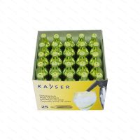 Sifonové bombičky Kayser 7.5 g CO2, 25 ks (na jedno použití)
