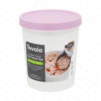 Ice cream tub Tovolo SWEET TREAT 1.0 l, pink - etiketa