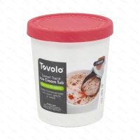 Téglik na zmrzlinu Tovolo SWEET TREAT 1.0 l, jahoda - etiketa