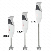 Tyčový mixér bamix® GASTRO G200, biely - porovnanie dĺžky